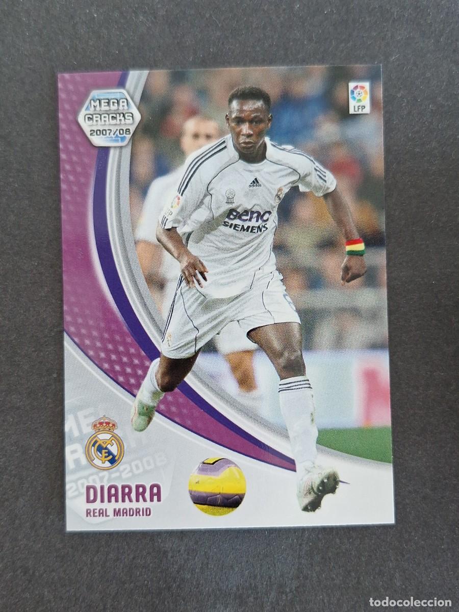 Cromos de f&uacute;tbol: L4 DIARRA REAL MADRID 173 PANINI MEGACRACKS 2007 2008 07 08