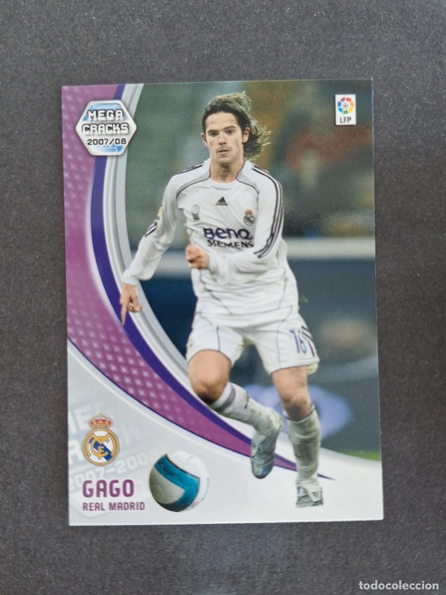 Cromos de f&uacute;tbol: L4 GAGO REAL MADRID 174 PANINI MEGACRACKS 2007 2008 07 08