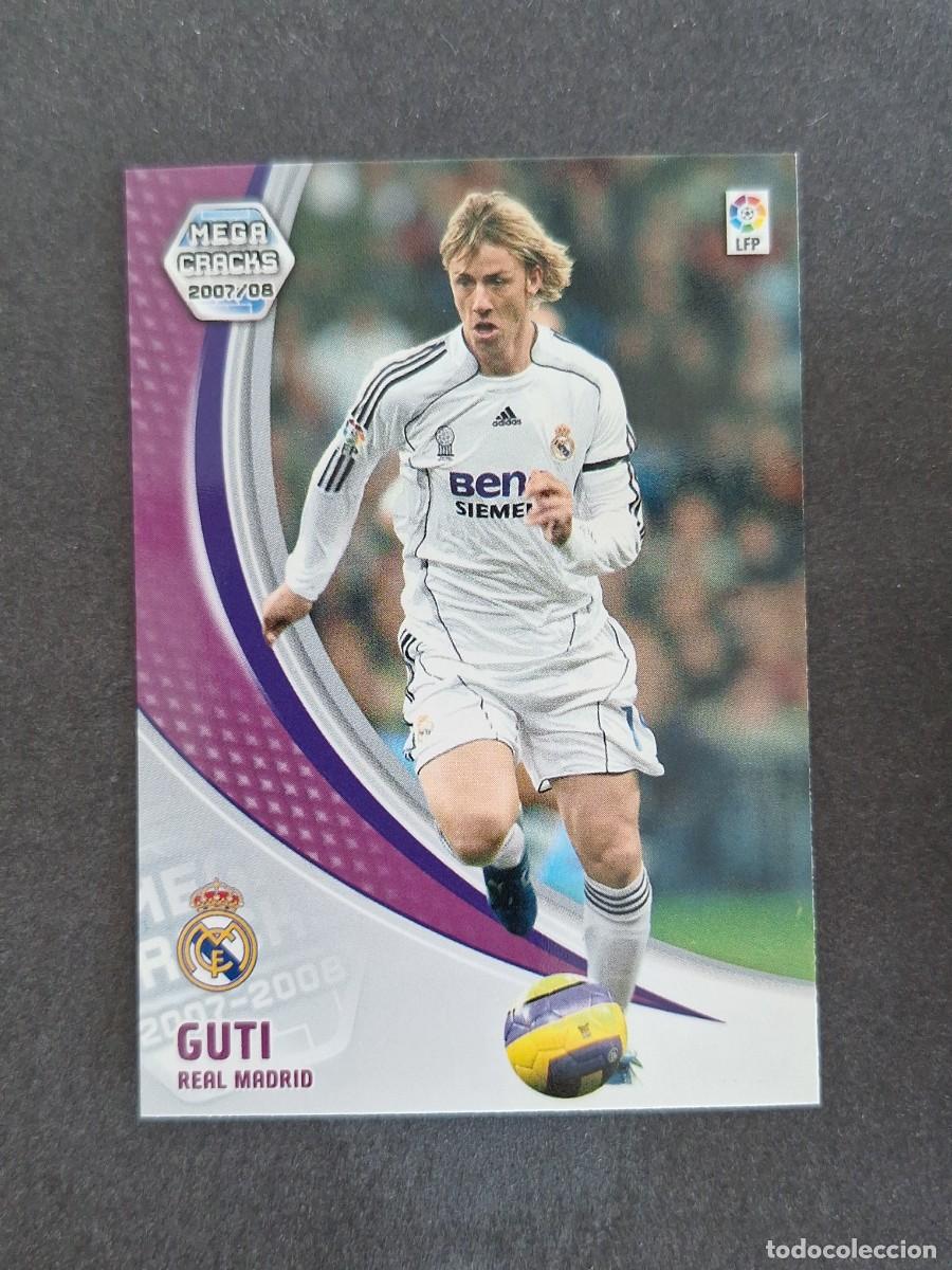 Cromos de f&uacute;tbol: L4 GUTI REAL MADRID 175 PANINI MEGACRACKS 2007 2008 07 08