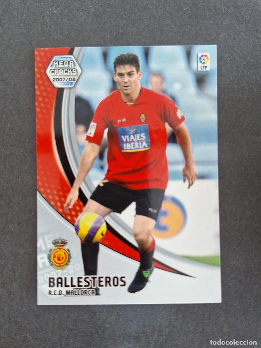 Cromos de f&uacute;tbol: L4 BALLESTEROS R. C. D. MALLORCA 187 PANINI MEGACRACKS 2007 2008 07 08