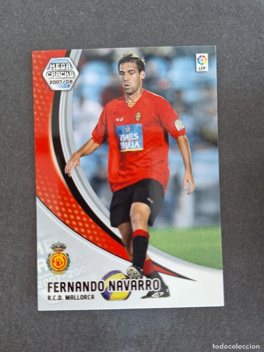 Cromos de f&uacute;tbol: L4 FERNANDO NAVARRO R. C. D. MALLORCA 189 PANINI MEGACRACKS 2007 2008 07 08