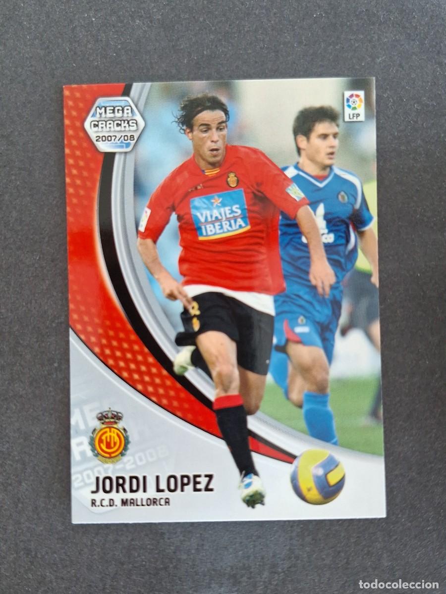 Cromos de f&uacute;tbol: L4 JORDI LOPEZ R. C. D. MALLORCA 192 PANINI MEGACRACKS 2007 2008 07 08