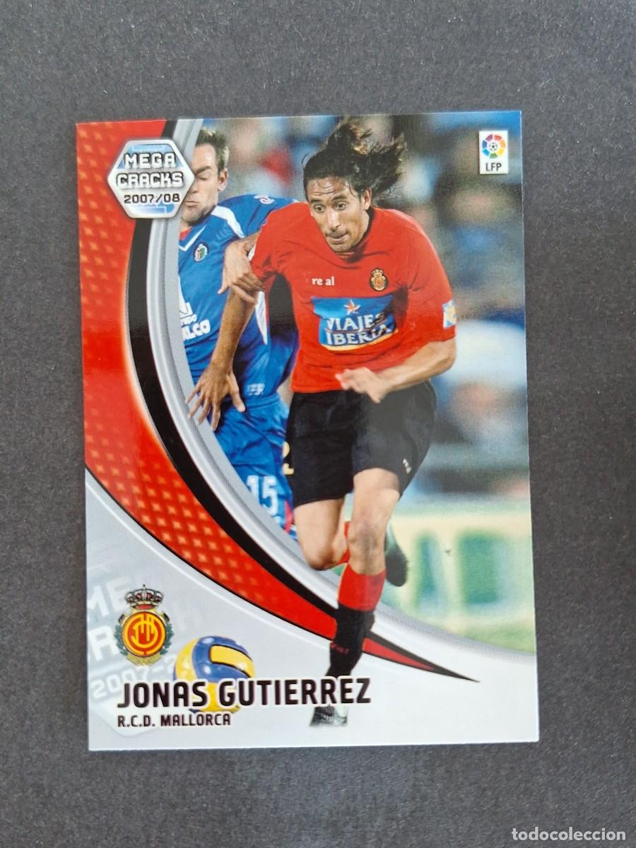 Cromos de f&uacute;tbol: L4 JONAS GUTIERREZ R. C. D. MALLORCA 193 PANINI MEGACRACKS 2007 2008 07 08