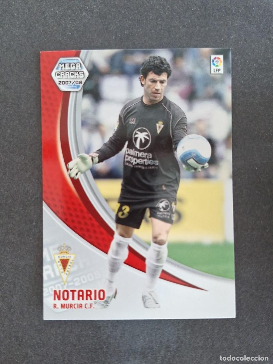 Cromos de f&uacute;tbol: L4 NOTARIO REAL MURCIA C. F. 200 PANINI MEGACRACKS 2007 2008 07 08