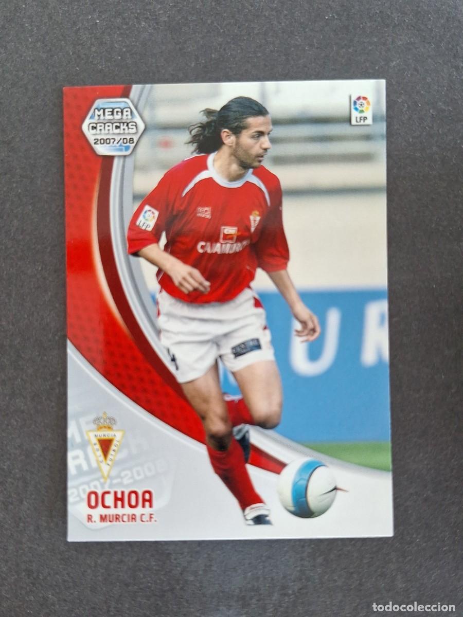 Cromos de f&uacute;tbol: L4 OCHOA REAL MURCIA C. F. 203 PANINI MEGACRACKS 2007 2008 07 08