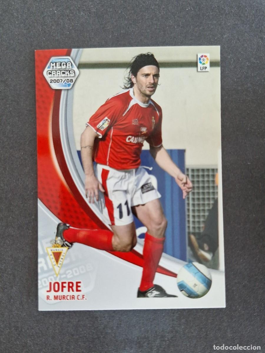 Cromos de f&uacute;tbol: L4 JOFRE REAL MURCIA C. F. 213 PANINI MEGACRACKS 2007 2008 07 08
