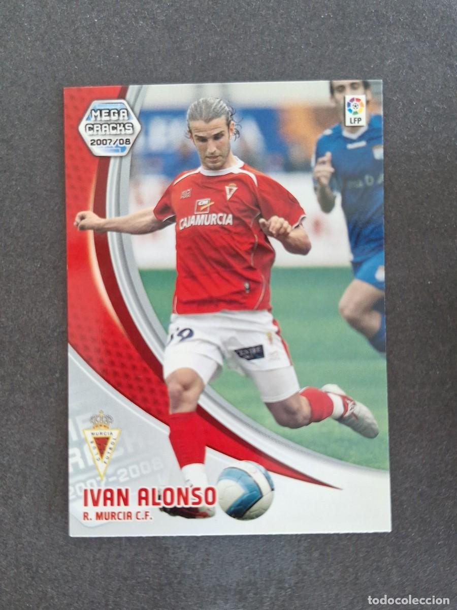 Cromos de f&uacute;tbol: L4 IVAN ALONSO REAL MURCIA C. F. 216 PANINI MEGACRACKS 2007 2008 07 08