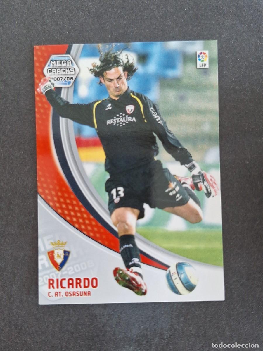 Cromos de f&uacute;tbol: L4 RICARDO C. A. OSASUNA 218 PANINI MEGACRACKS 2007 2008 07 08