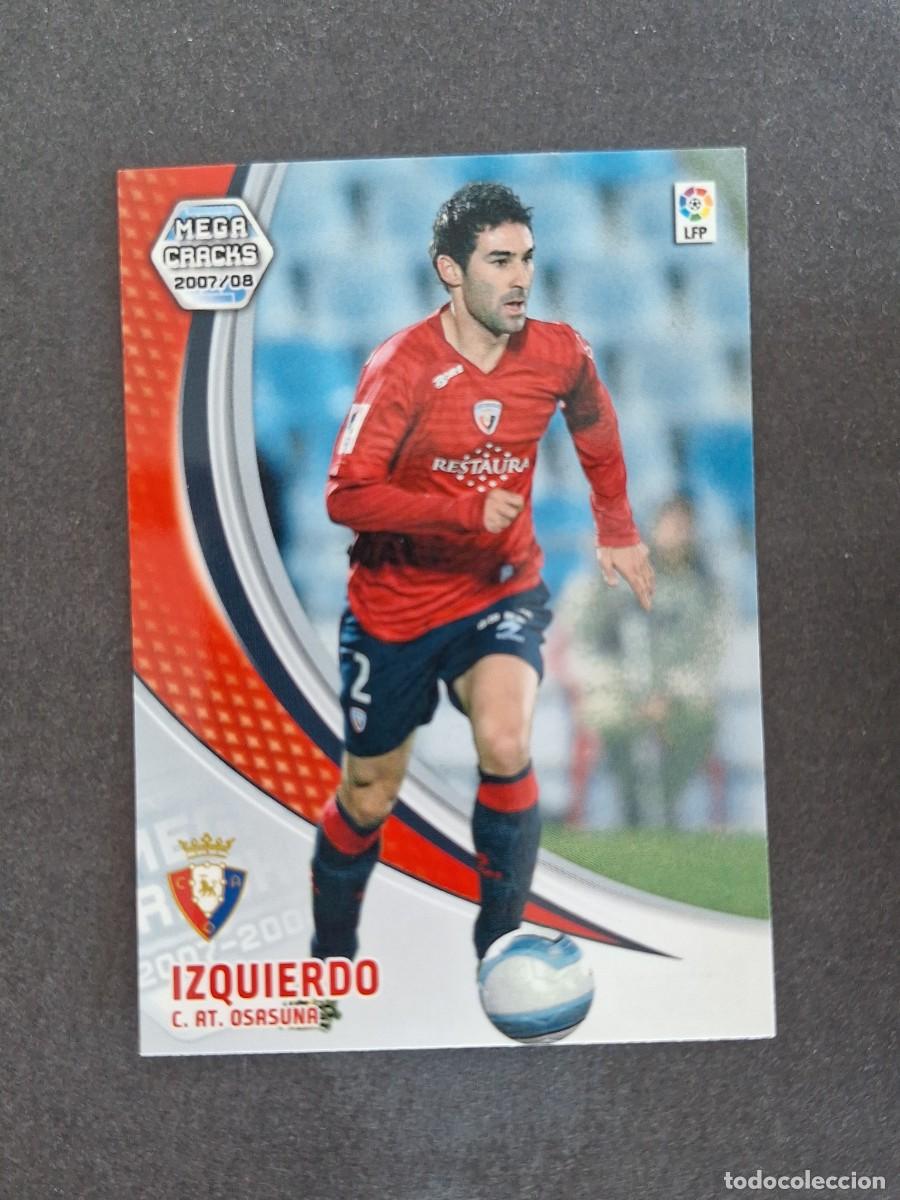 Cromos de f&uacute;tbol: L4 IZQUIERDO C. A. OSASUNA 220 PANINI MEGACRACKS 2007 2008 07 08