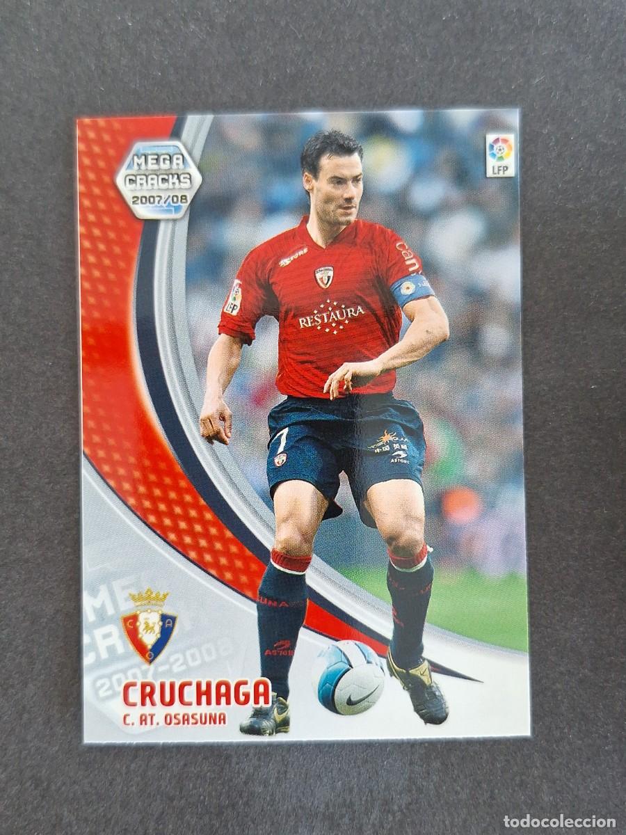 Cromos de f&uacute;tbol: L4 CRUCHAGA C. A. OSASUNA 221 PANINI MEGACRACKS 2007 2008 07 08