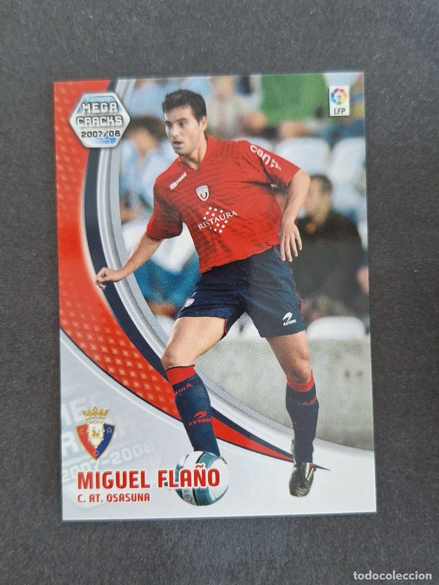 Cromos de f&uacute;tbol: L4 MIGUEL FLA&Ntilde;O C. A. OSASUNA 223 PANINI MEGACRACKS 2007 2008 07 08