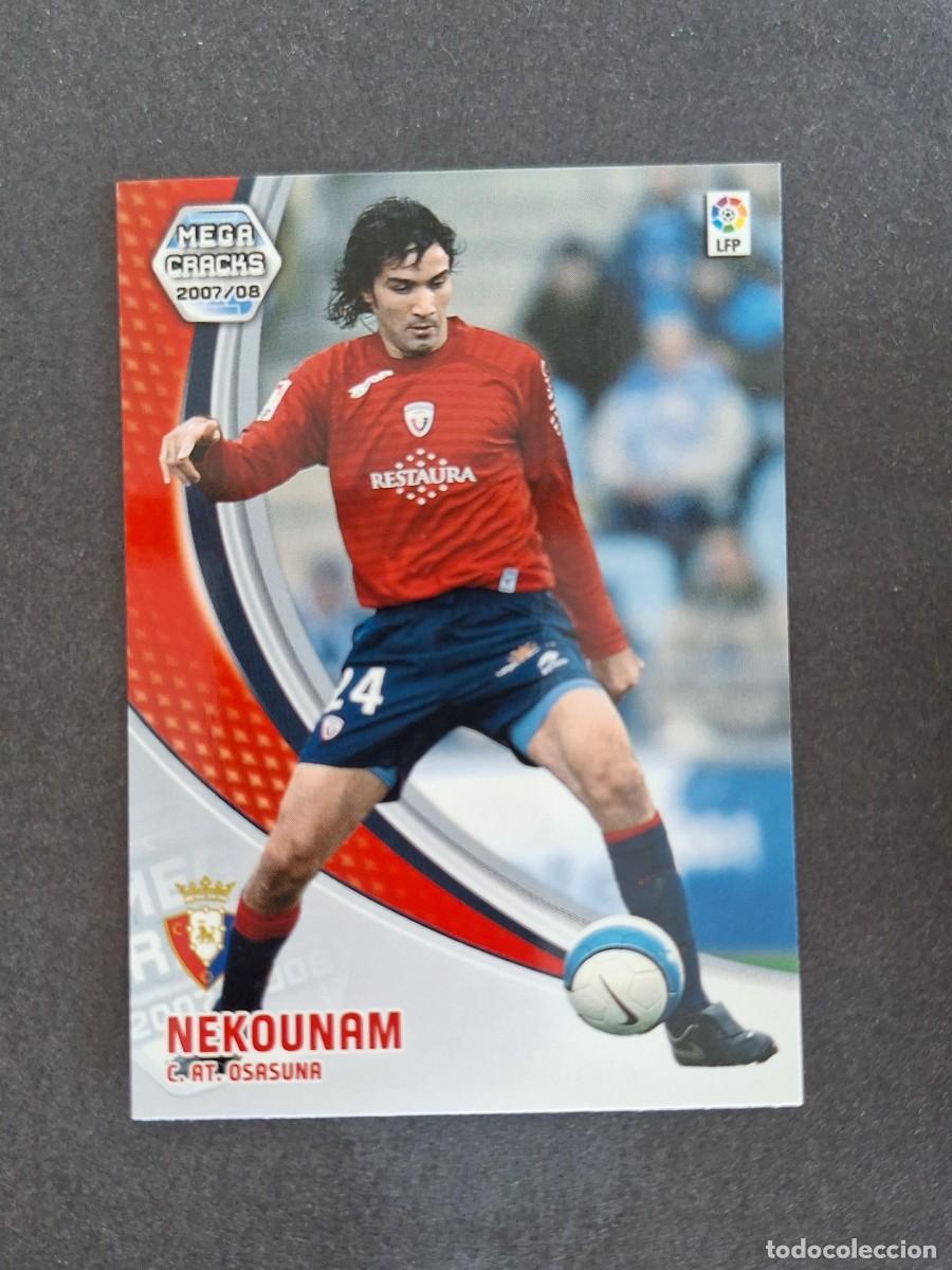 Cromos de f&uacute;tbol: L4 NEKOUNAM C. A. OSASUNA 226 PANINI MEGACRACKS 2007 2008 07 08