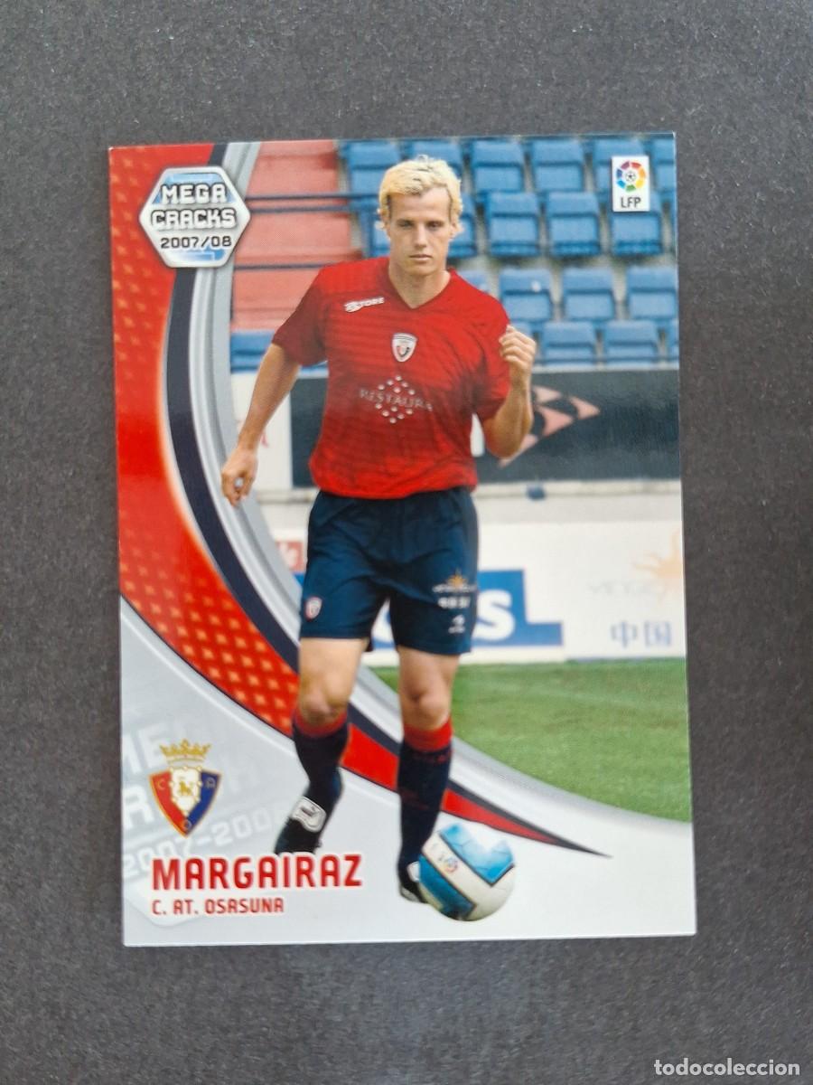 Cromos de f&uacute;tbol: L4 MARGAIRAZ C. A. OSASUNA 229 PANINI MEGACRACKS 2007 2008 07 08