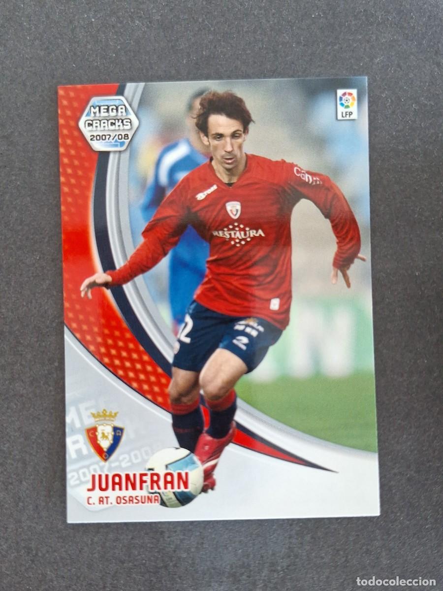 Cromos de f&uacute;tbol: L4 JUANFRAN C. A. OSASUNA 231 PANINI MEGACRACKS 2007 2008 07 08