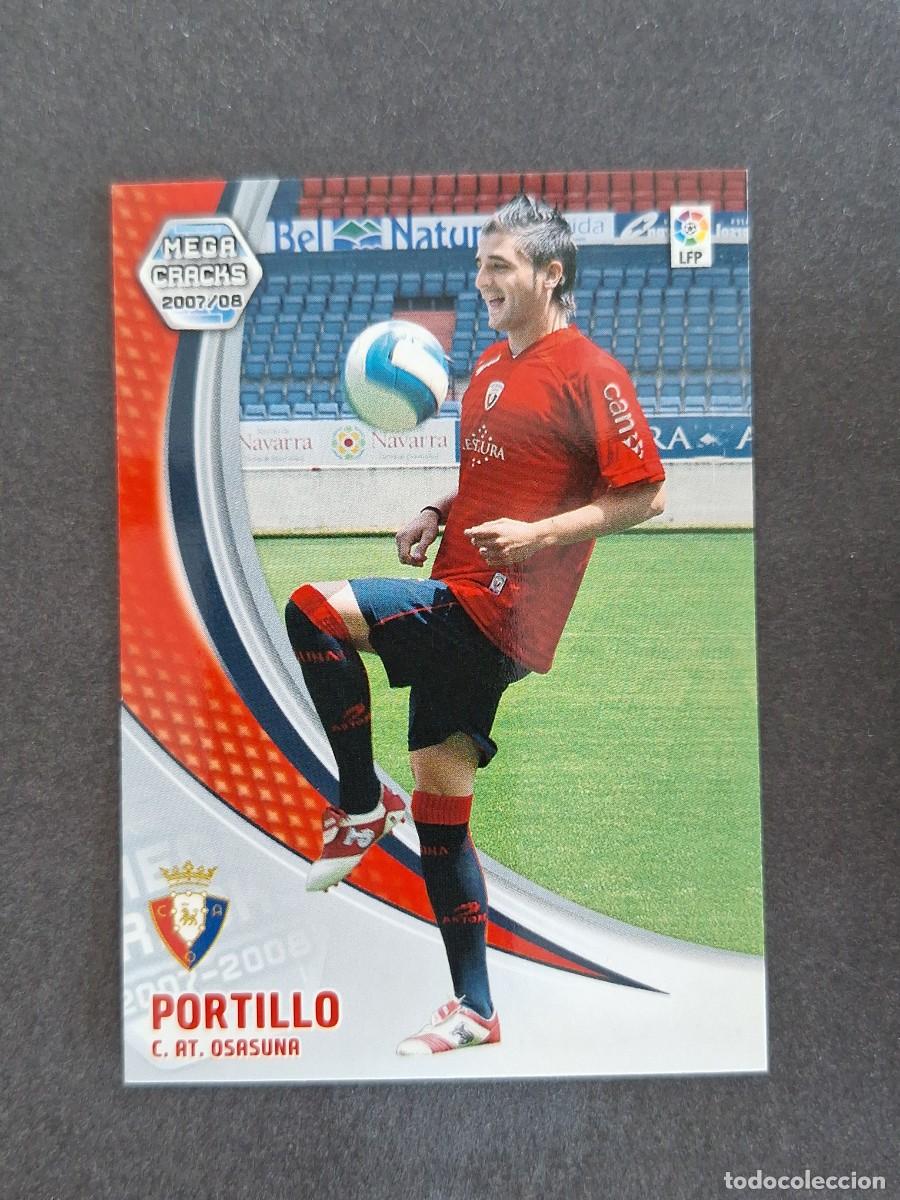 Cromos de f&uacute;tbol: L4 PORTILLO C. A. OSASUNA 233 PANINI MEGACRACKS 2007 2008 07 08