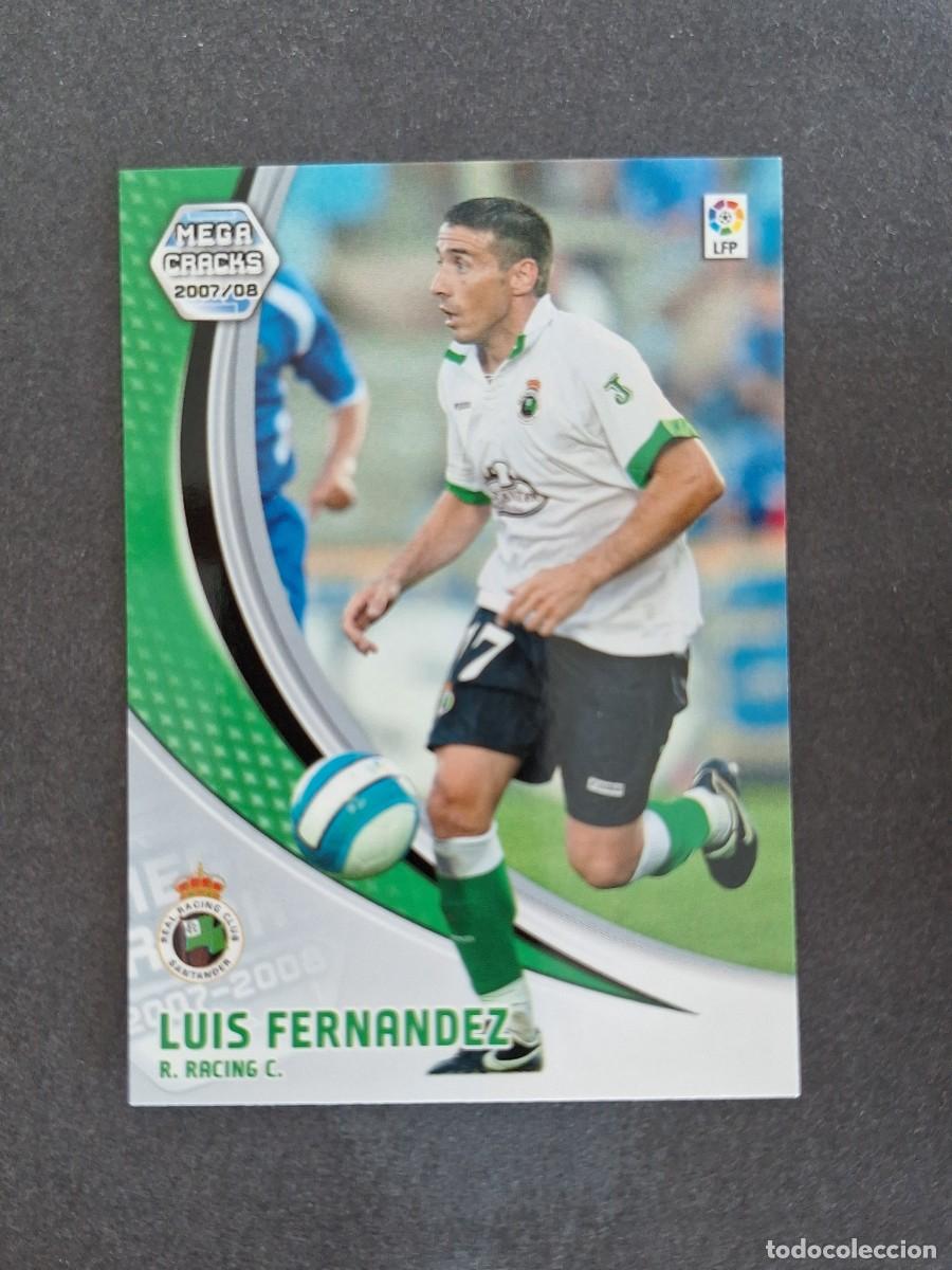 Cromos de f&uacute;tbol: L4 LUIS FERNANDEZ RACING DE SANTANDER 237 PANINI MEGACRACKS 2007 2008 07 08