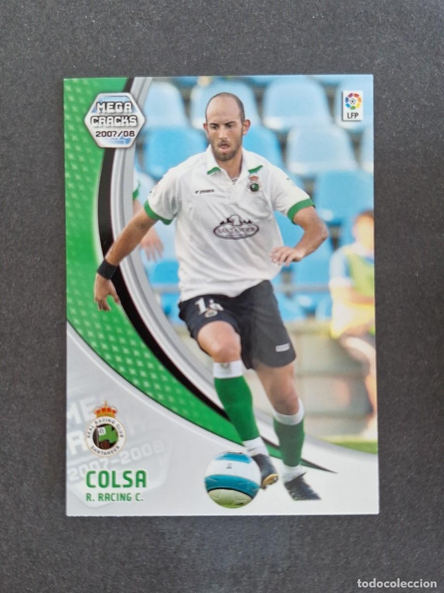 Cromos de f&uacute;tbol: L4 COLSA RACING DE SANTANDER 244 PANINI MEGACRACKS 2007 2008 07 08
