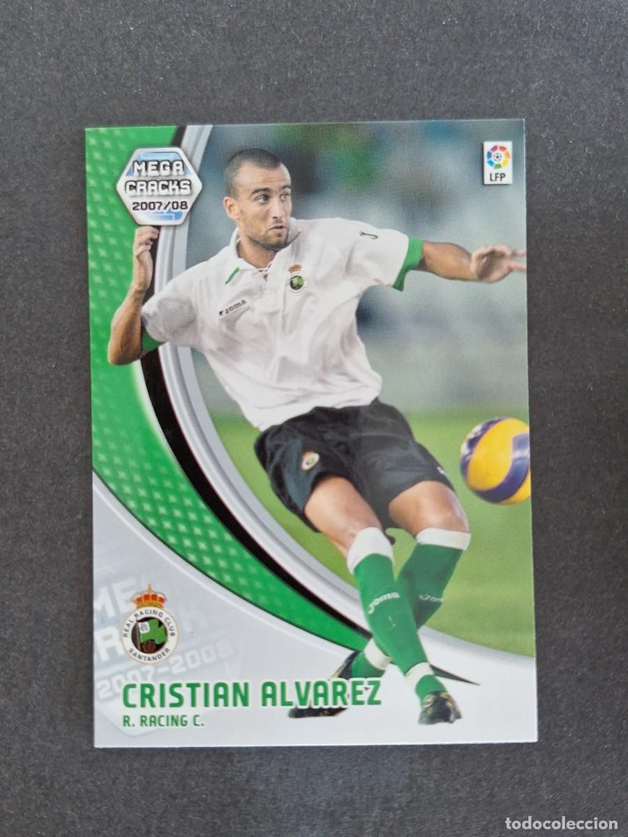 Cromos de f&uacute;tbol: L4 CRISTIAN ALVAREZ RACING DE SANTANDER 246 PANINI MEGACRACKS 2007 2008 07 08