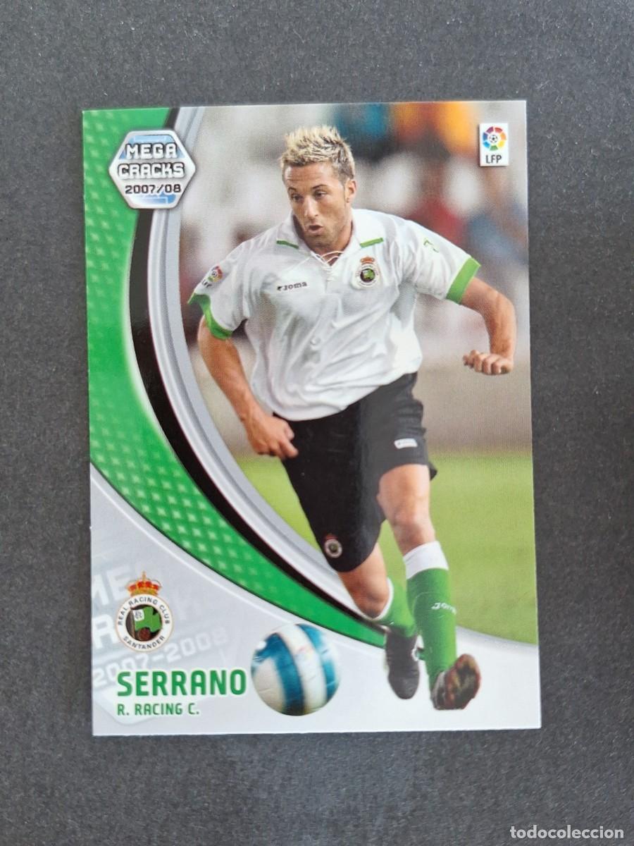 Cromos de f&uacute;tbol: L4 SERRANO RACING DE SANTANDER 247 PANINI MEGACRACKS 2007 2008 07 08