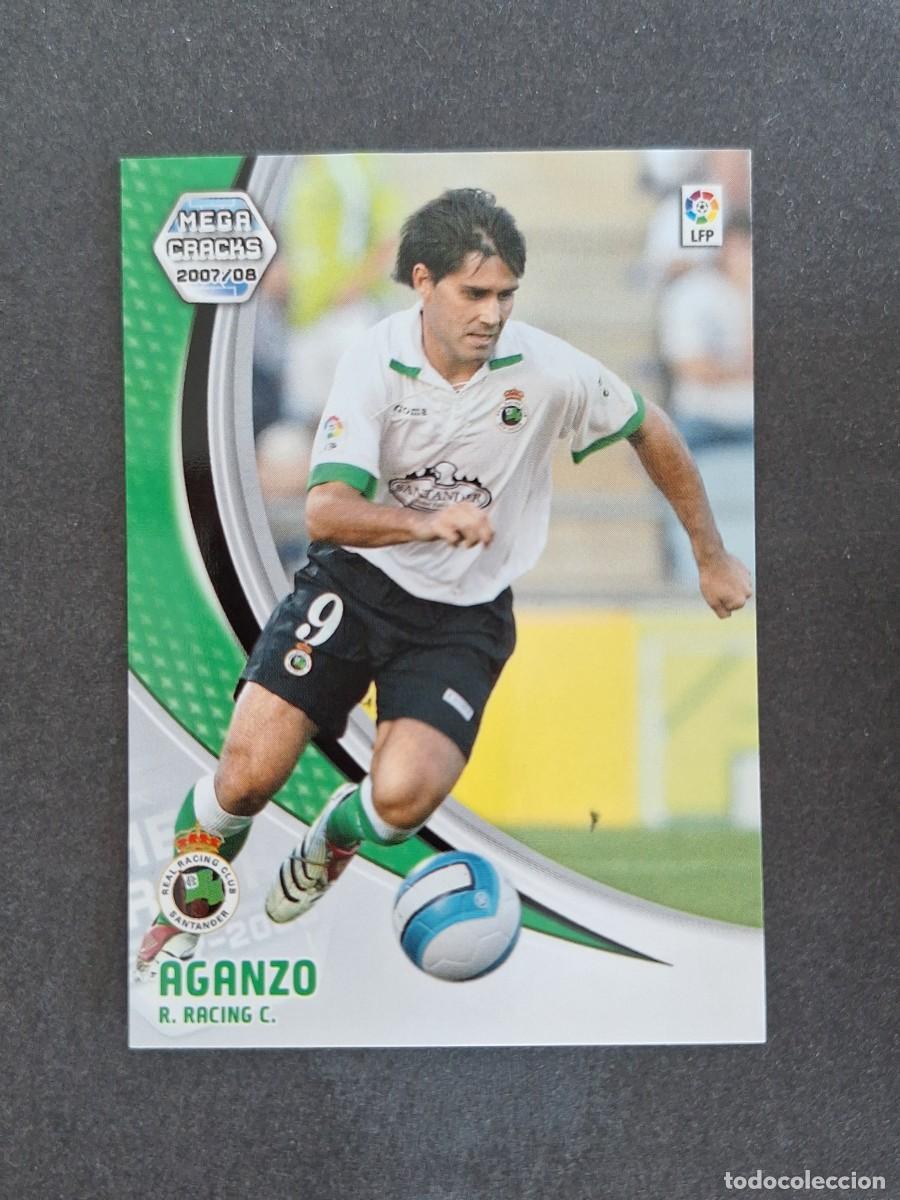 Cromos de f&uacute;tbol: L4 AGANZO RACING DE SANTANDER 249 PANINI MEGACRACKS 2007 2008 07 08
