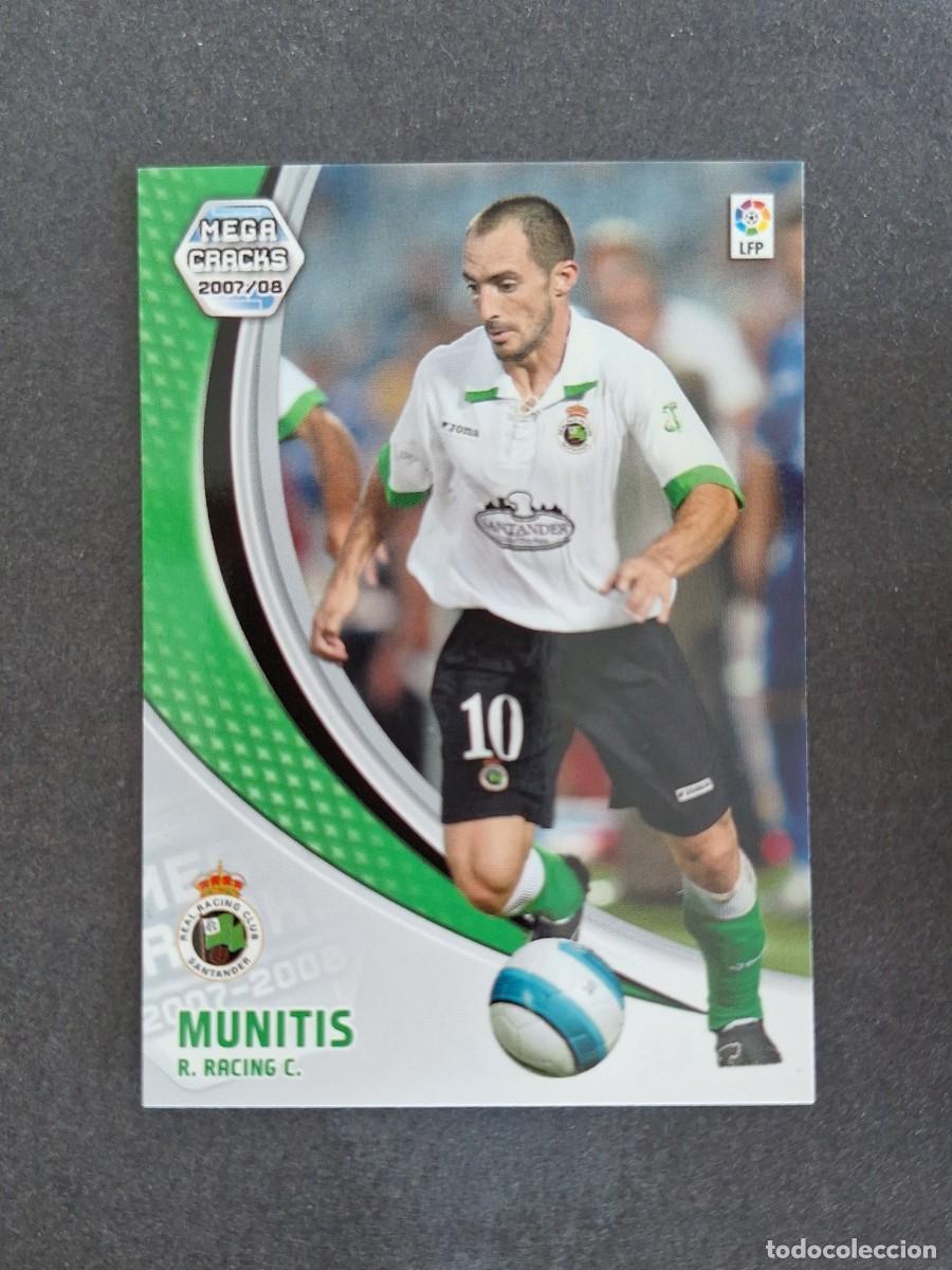 Cromos de f&uacute;tbol: L4 MUNITIS RACING DE SANTANDER 250 PANINI MEGACRACKS 2007 2008 07 08