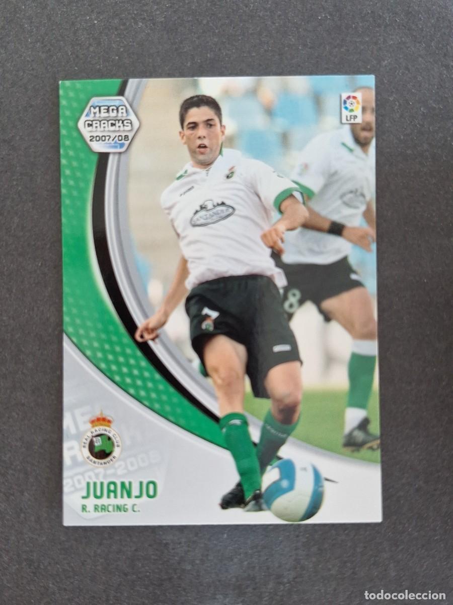 Cromos de f&uacute;tbol: L4 JUANJO RACING DE SANTANDER 252 PANINI MEGACRACKS 2007 2008 07 08