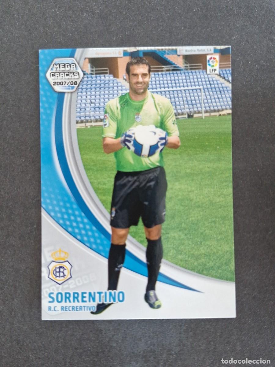 Cromos de f&uacute;tbol: L4 SORRENTINO RECREATIVO DE HUELVA 254 PANINI MEGACRACKS 2007 2008 07 08
