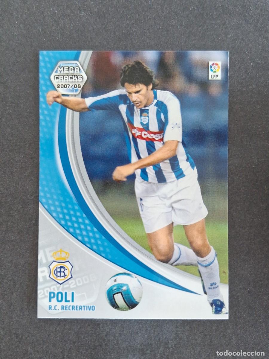 Cromos de f&uacute;tbol: L4 POLI RECREATIVO DE HUELVA 260 PANINI MEGACRACKS 2007 2008 07 08