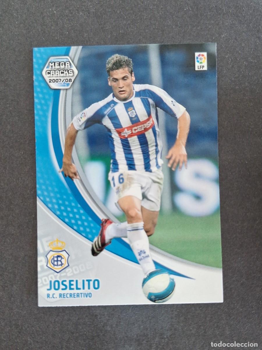 Cromos de f&uacute;tbol: L4 JOSELITO RECREATIVO DE HUELVA 266 PANINI MEGACRACKS 2007 2008 07 08