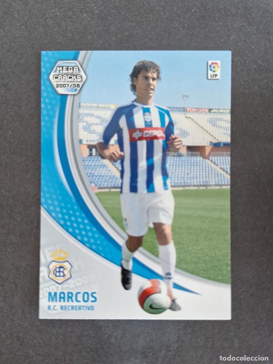 Cromos de f&uacute;tbol: L4 MARCOS RECREATIVO DE HUELVA 267 PANINI MEGACRACKS 2007 2008 07 08