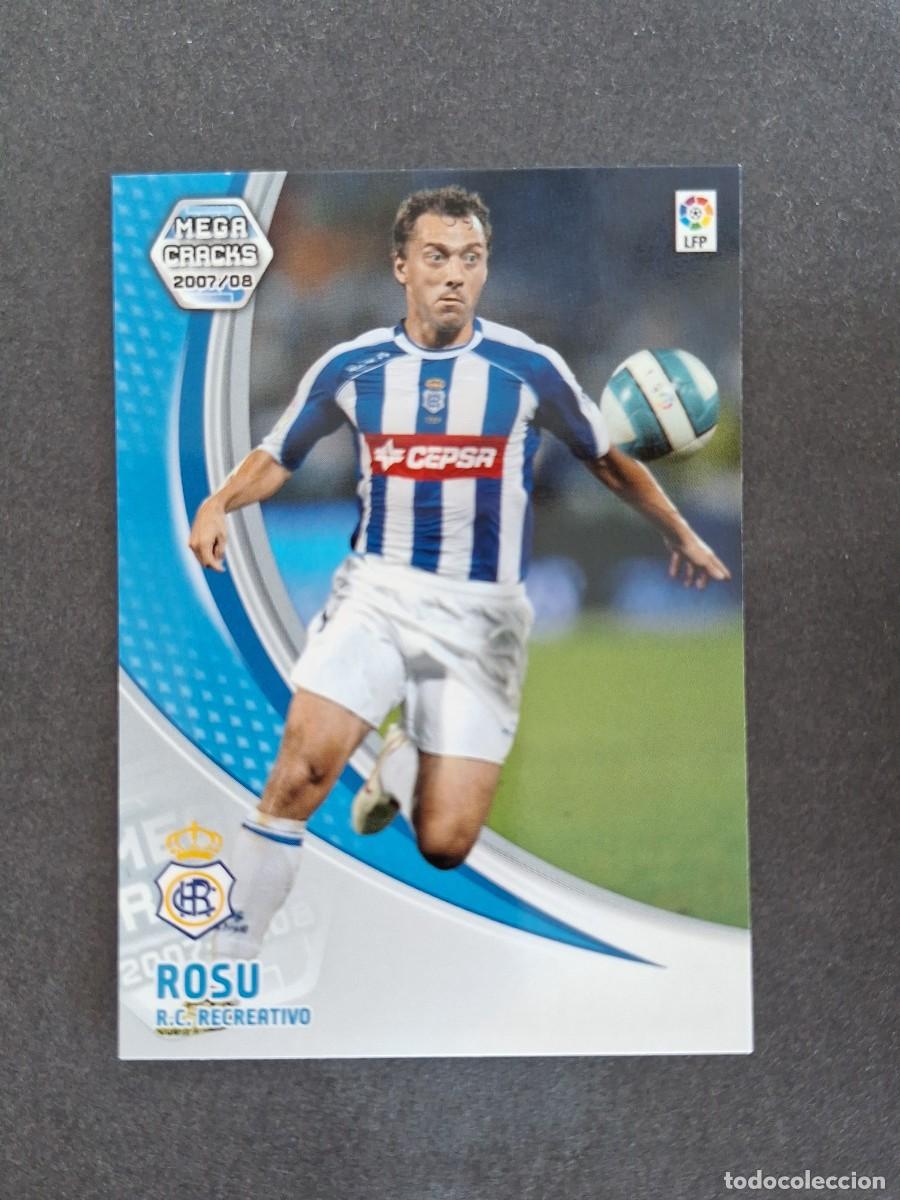 Cromos de f&uacute;tbol: L4 ROSU RECREATIVO DE HUELVA 268 PANINI MEGACRACKS 2007 2008 07 08