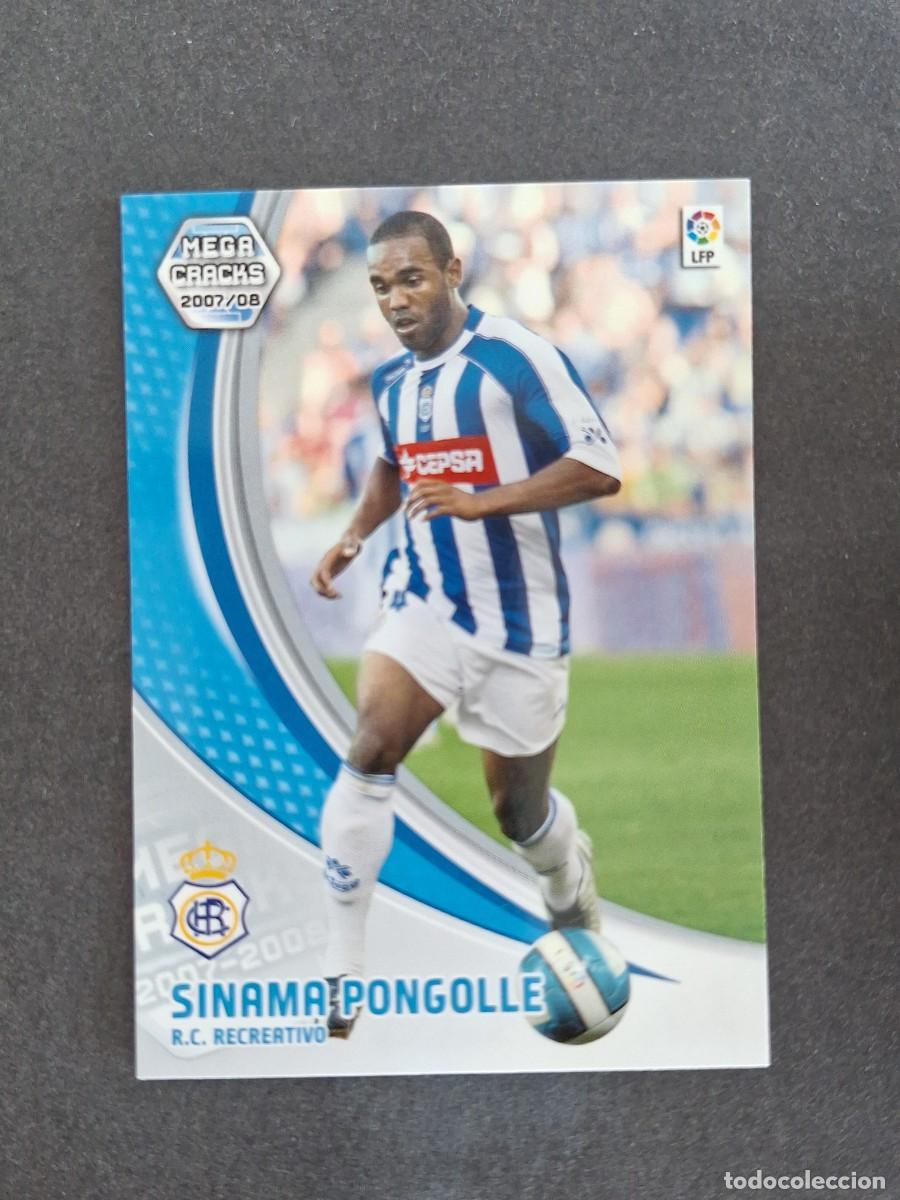 Cromos de f&uacute;tbol: L4 SINAMA PONGOLLE RECREATIVO DE HUELVA 269 PANINI MEGACRACKS 2007 2008 07 08
