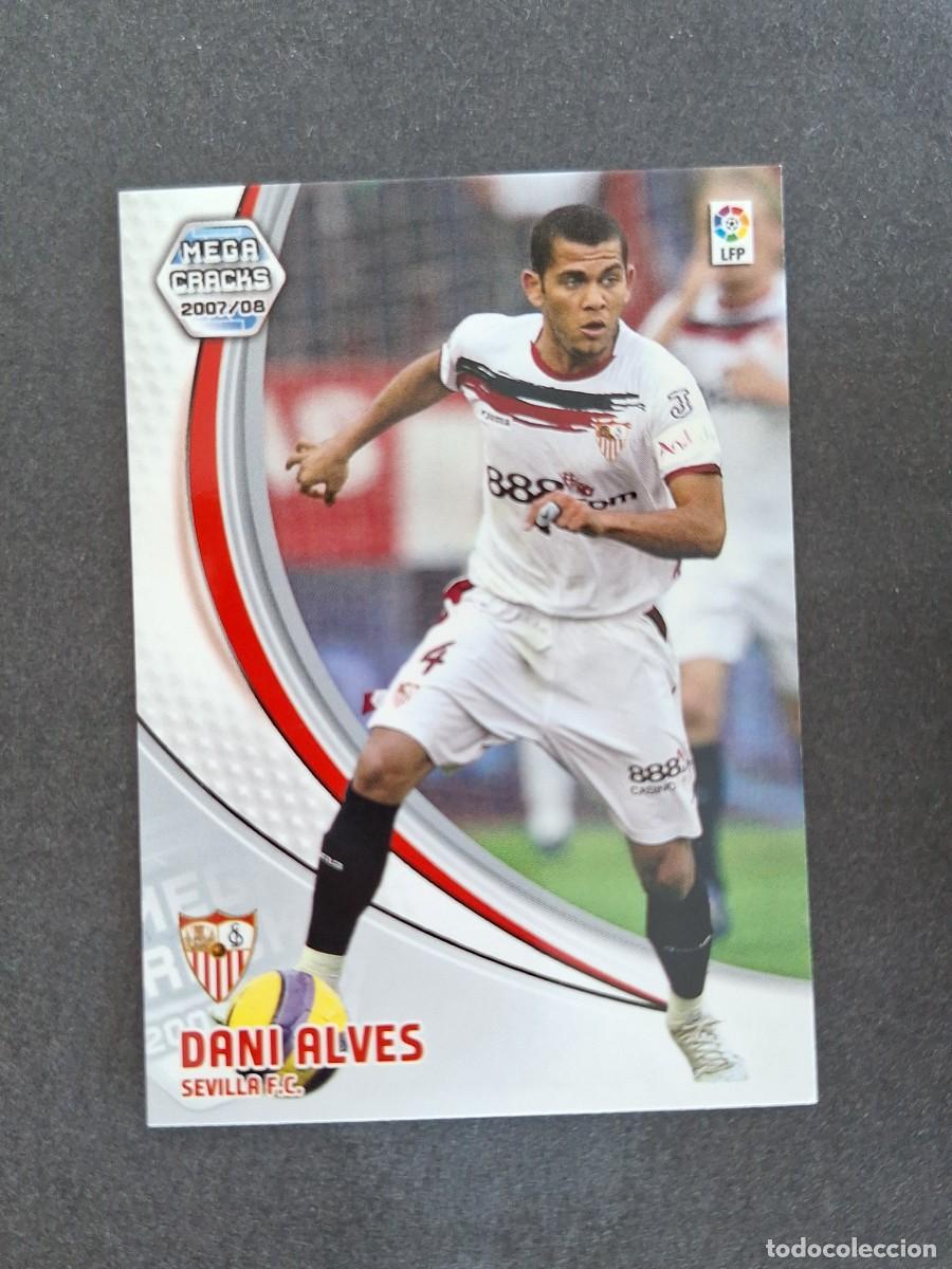 Cromos de f&uacute;tbol: L4 DANI ALVES SEVILLA F. C. 273 PANINI MEGACRACKS 2007 2008 07 08