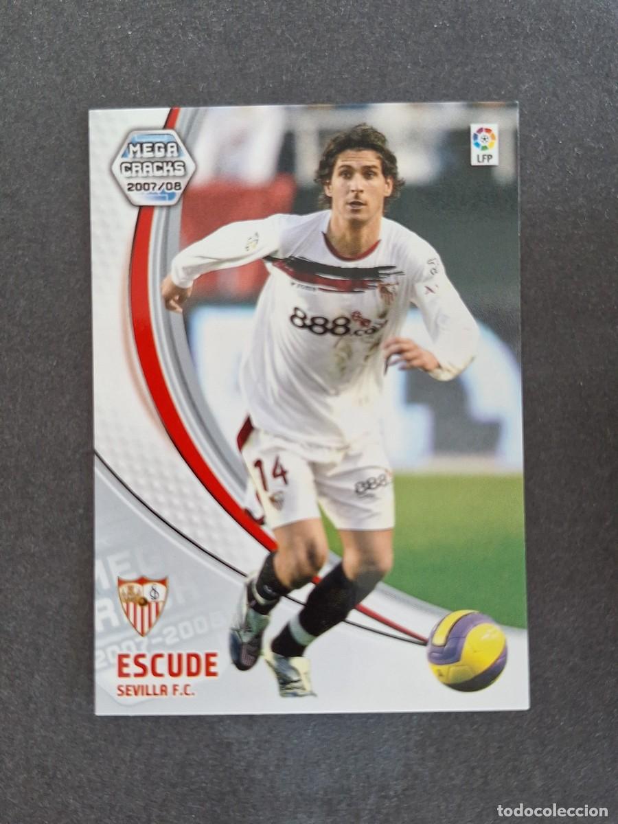 Cromos de f&uacute;tbol: L4 ESCUDE SEVILLA F. C. 276 PANINI MEGACRACKS 2007 2008 07 08