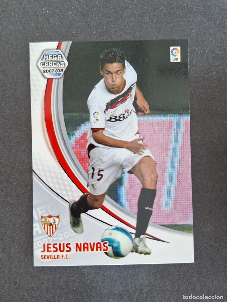 Cromos de f&uacute;tbol: L4 JESUS NAVAS SEVILLA F. C. 283 PANINI MEGACRACKS 2007 2008 07 08