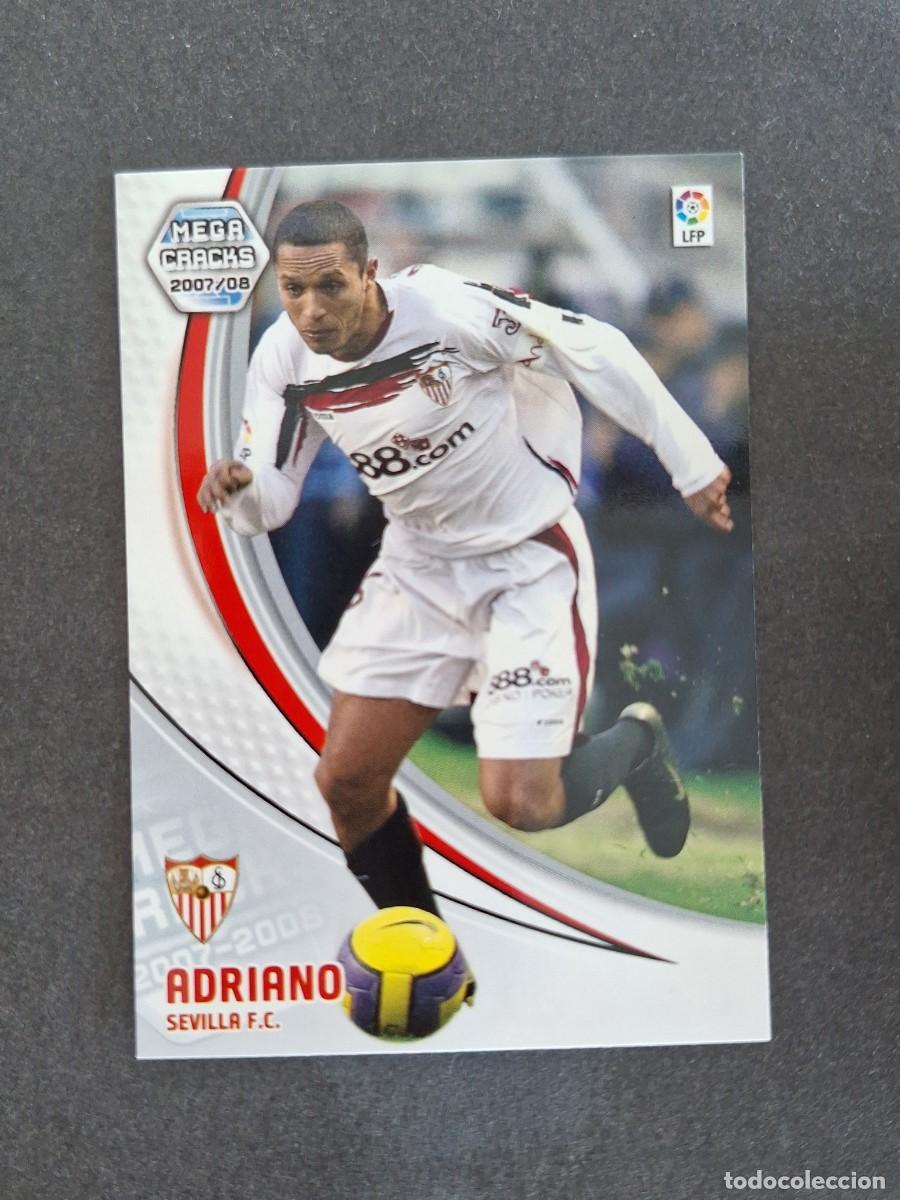 Cromos de f&uacute;tbol: L4 ADRIANO SEVILLA F. C. 284 PANINI MEGACRACKS 2007 2008 07 08