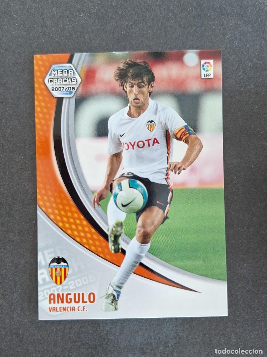 Cromos de f&uacute;tbol: L4 ANGULO VALENCIA C. F. 303 PANINI MEGACRACKS 2007 2008 07 08