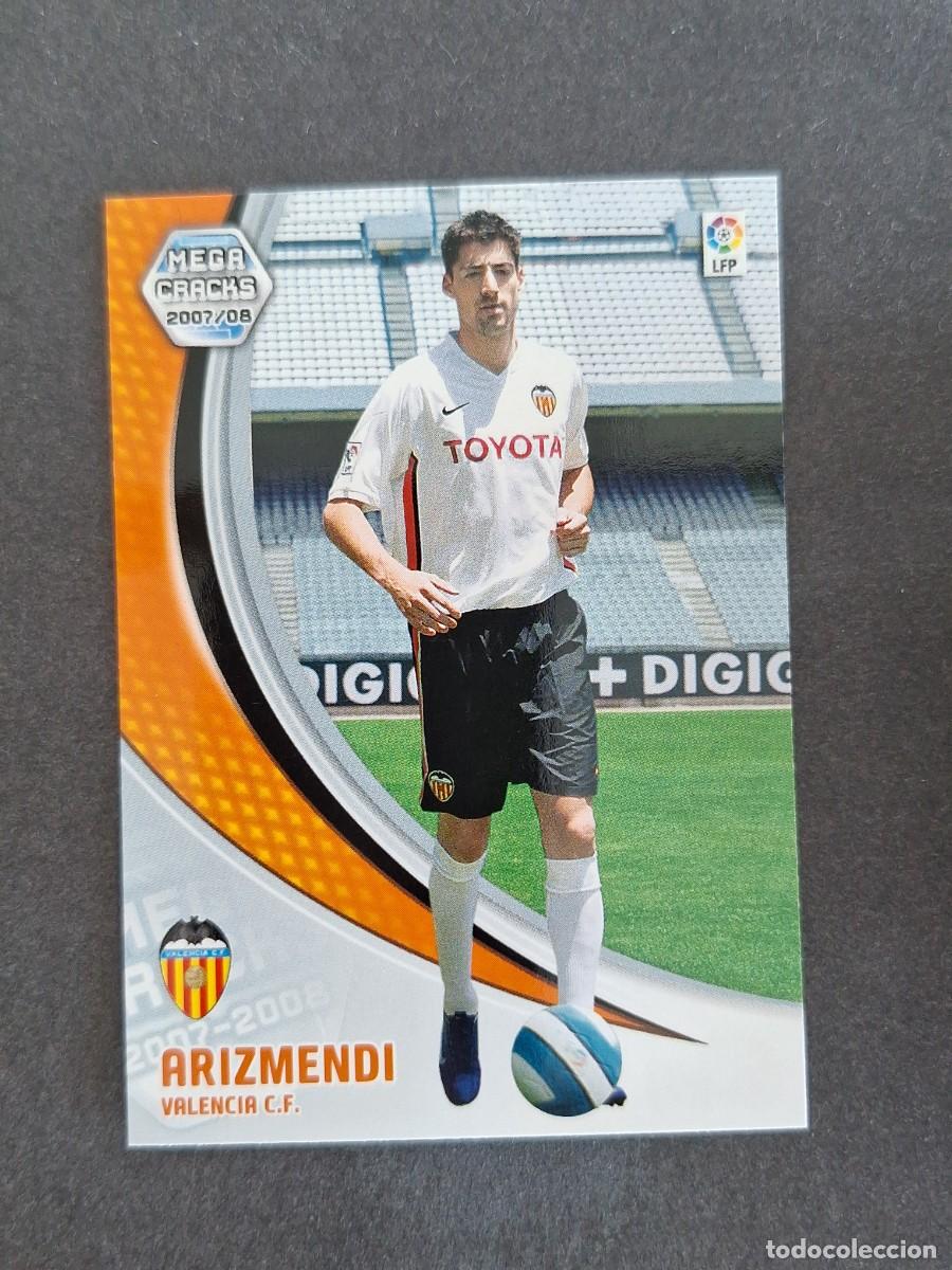 Cromos de f&uacute;tbol: L4 ARIZMENDI VALENCIA C. F. 304 PANINI MEGACRACKS 2007 2008 07 08