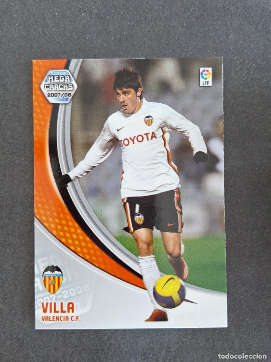 Cromos de f&uacute;tbol: L4 VILLA VALENCIA C. F. 305 PANINI MEGACRACKS 2007 2008 07 08