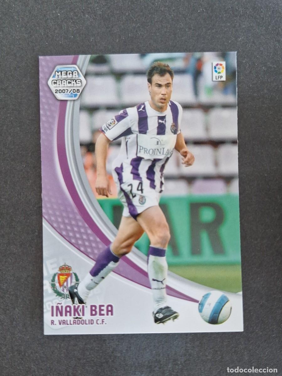 Cromos de f&uacute;tbol: L4 I&Ntilde;AKI BEA REAL VALLADOLID 310 PANINI MEGACRACKS 2007 2008 07 08