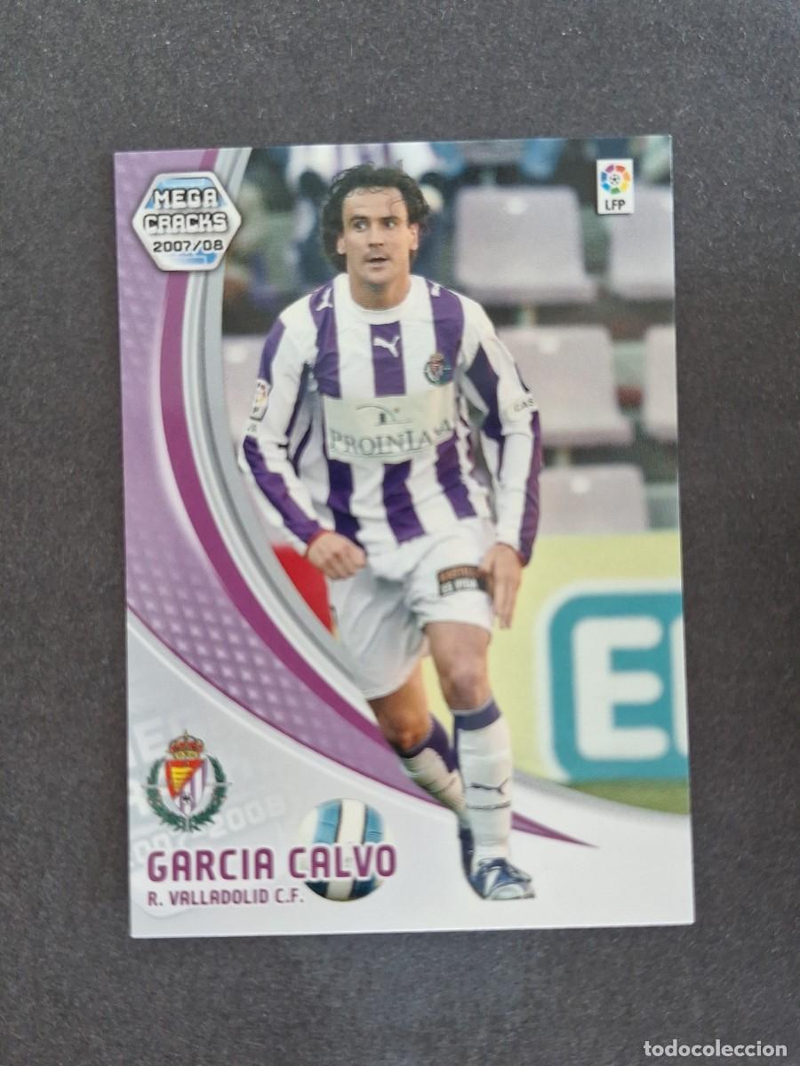 Cromos de f&uacute;tbol: L4 GARCIA CALVO REAL VALLADOLID 312 PANINI MEGACRACKS 2007 2008 07 08