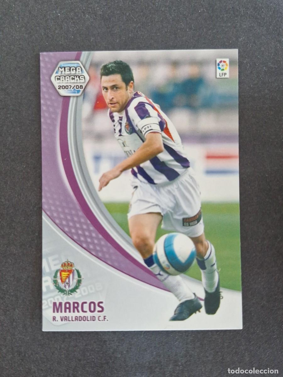 Cromos de f&uacute;tbol: L4 MARCOS REAL VALLADOLID 313 PANINI MEGACRACKS 2007 2008 07 08