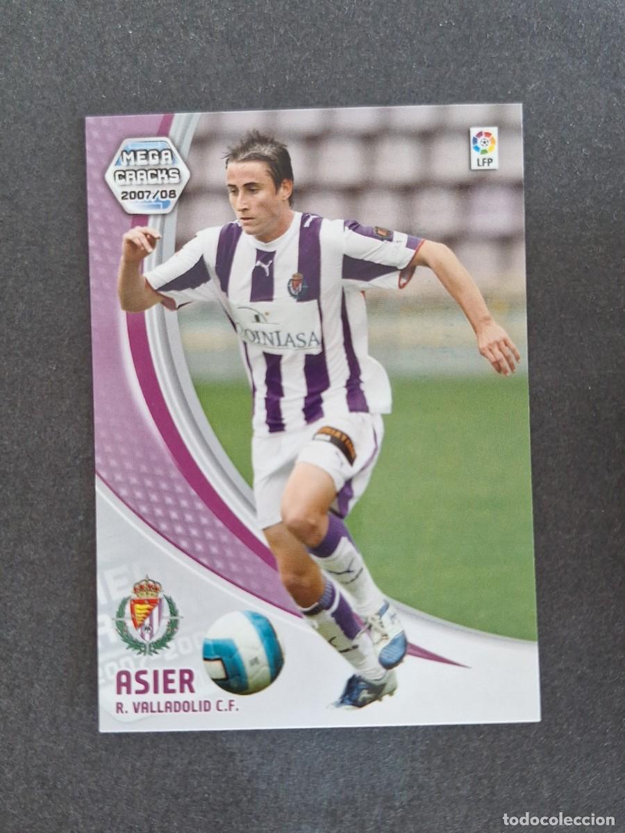 Cromos de f&uacute;tbol: L4 ASIER REAL VALLADOLID 319 PANINI MEGACRACKS 2007 2008 07 08