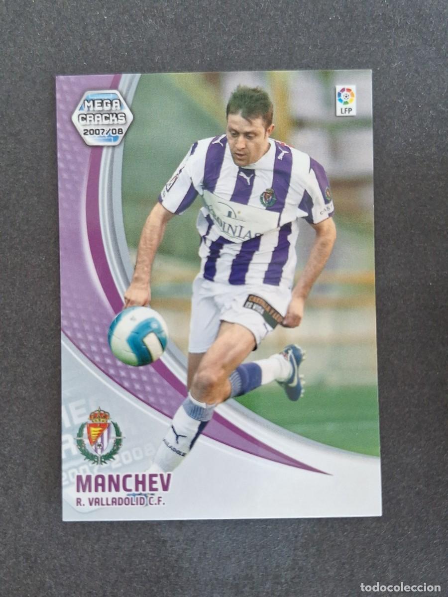 Cromos de f&uacute;tbol: L4 MANCHEV REAL VALLADOLID 324 PANINI MEGACRACKS 2007 2008 07 08