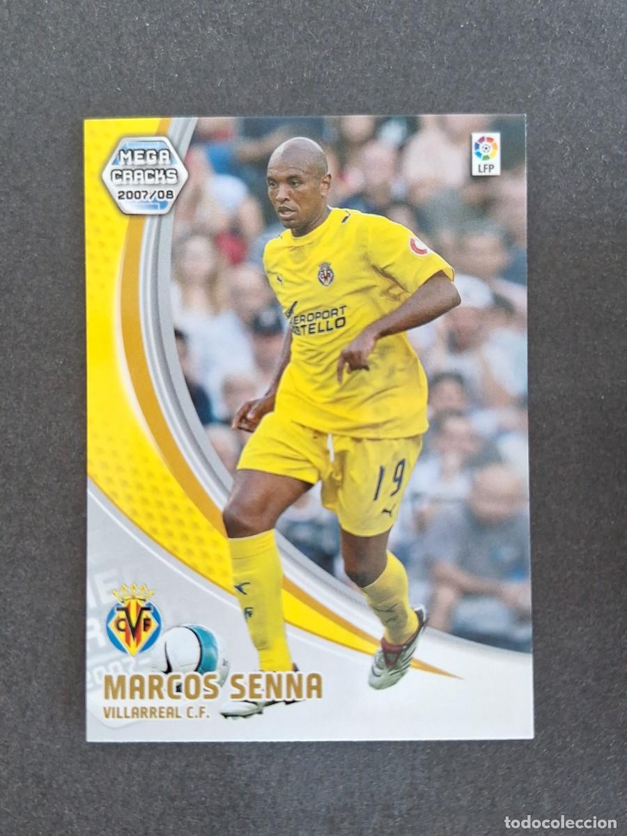Cromos de f&uacute;tbol: L4 MARCOS SENNA VILLARREAL C. F. 333 PANINI MEGACRACKS 2007 2008 07 08