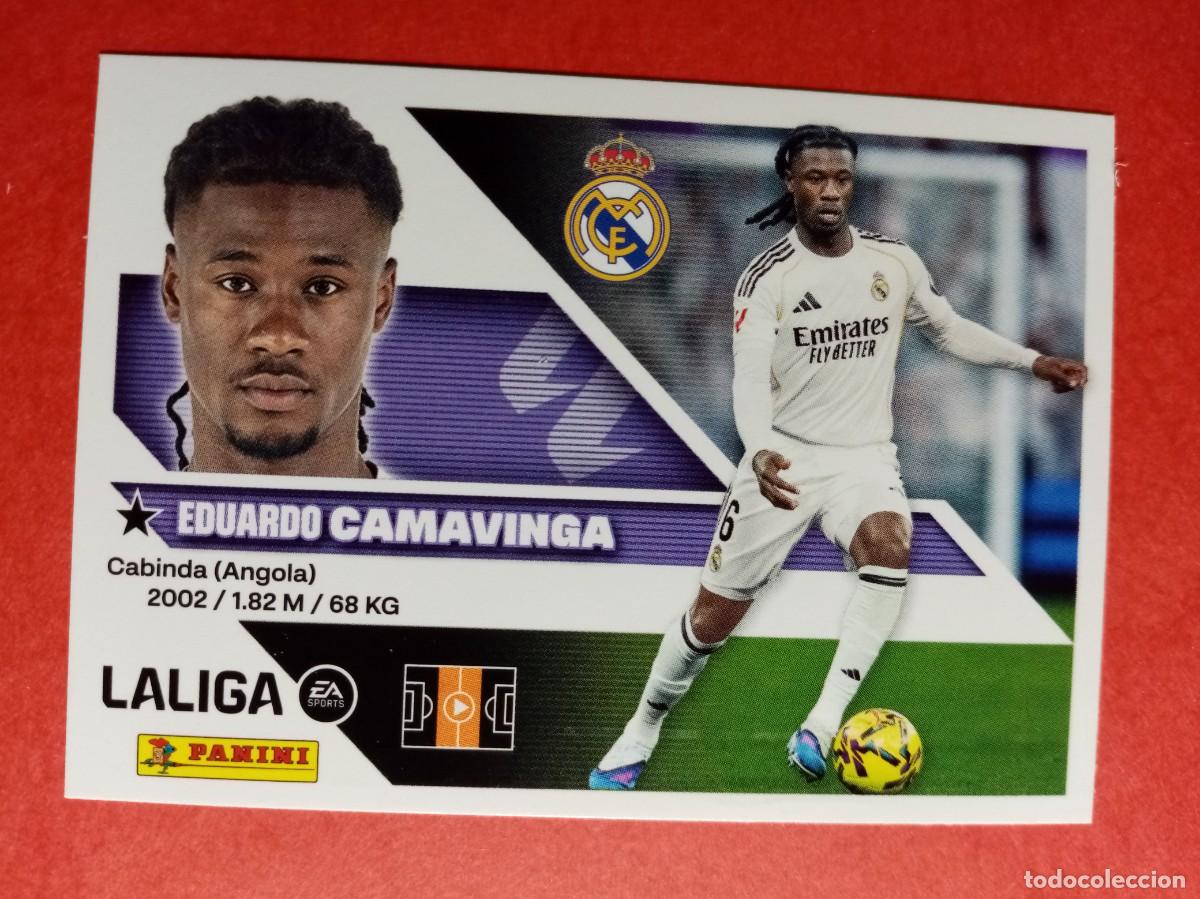 Cromos de f&uacute;tbol: N&ordm; 13 EDUARDO CAMAVINGA, REAL MADRID, LIGA ESTE 2026 2027 26 27 PANINI