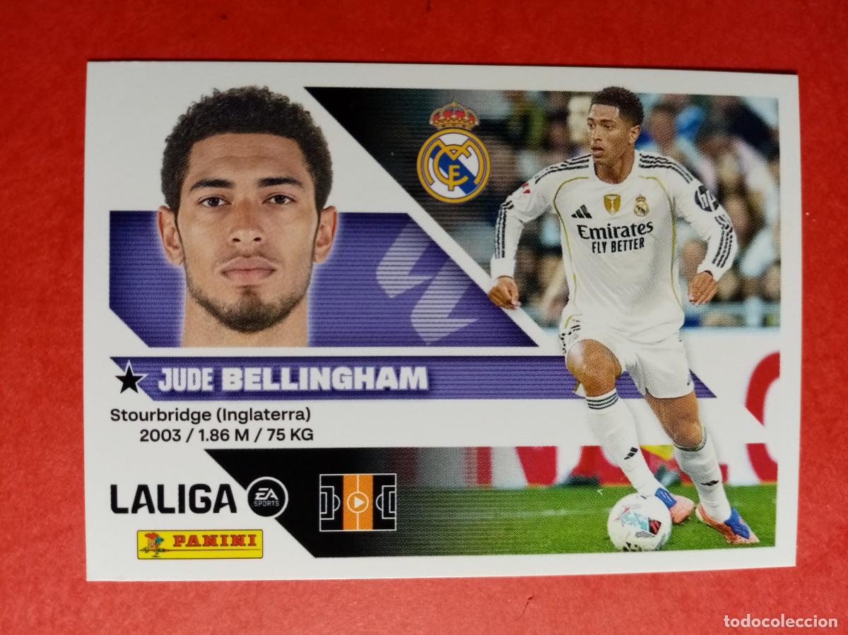 Cromos de f&uacute;tbol: N&ordm; 14 JUDE BELLINGHAM, REAL MADRID, LIGA ESTE 2026 2027 26 27 PANINI