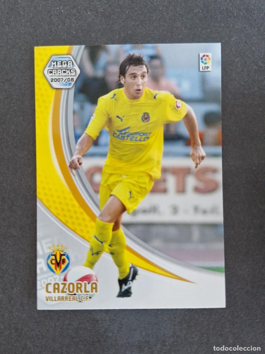 Cromos de f&uacute;tbol: L4 CAZORLA VILLARREAL C. F. 341 PANINI MEGACRACKS 2007 2008 07 08