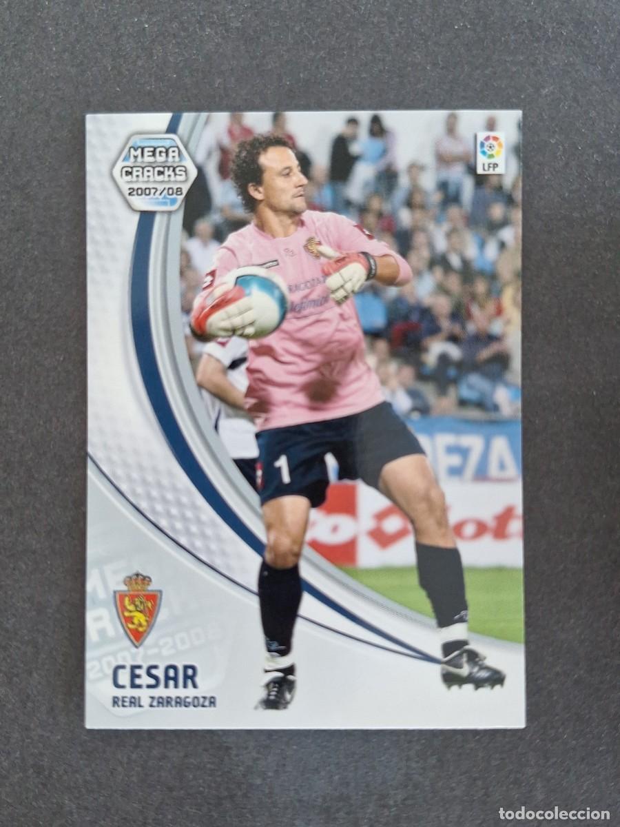 Cromos de f&uacute;tbol: L4 CESAR REAL ZARAGOZA 344 PANINI MEGACRACKS 2007 2008 07 08
