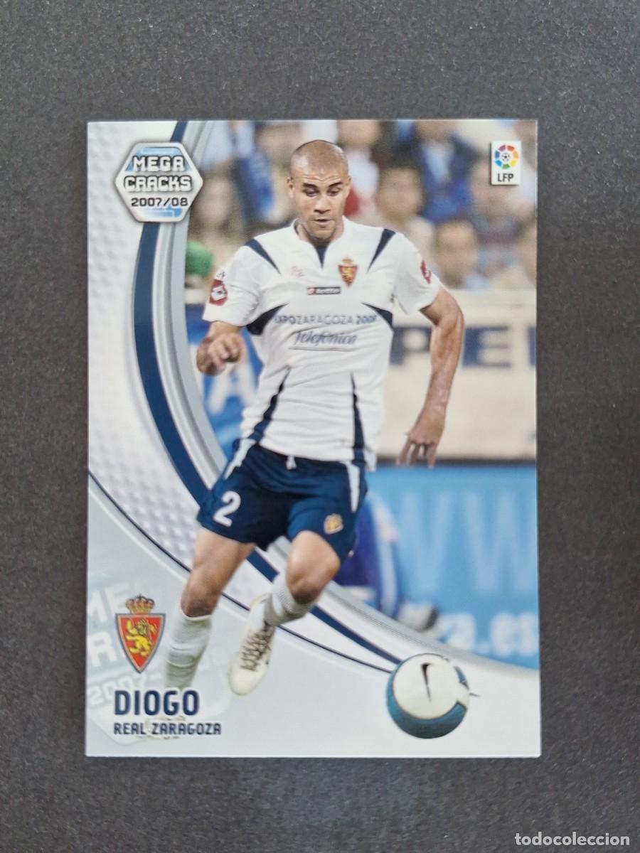 Cromos de f&uacute;tbol: L4 DIOGO REAL ZARAGOZA 345 PANINI MEGACRACKS 2007 2008 07 08